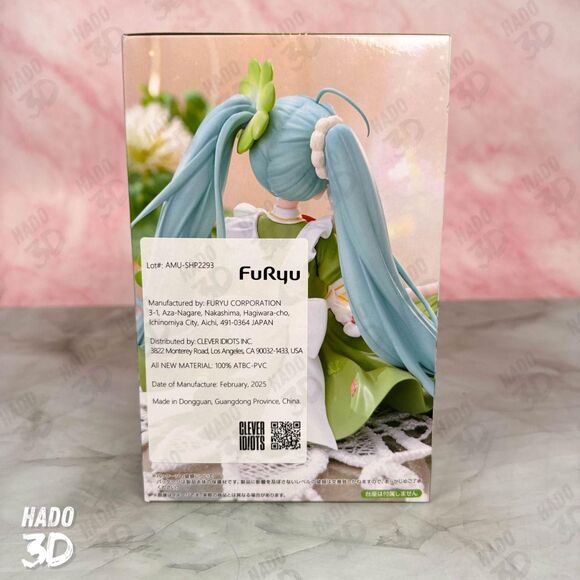 Hatsune Miku Noodle Stopper Figure Flower Fairy Clover FuRyu - Picture 5 of 7